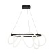 Suspensie BALBO 20006PL-BK Zumaline LED, Negru, Polonia