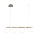 Suspensie BALBO 20006PM-GD Zumaline LED, Auriu, Polonia