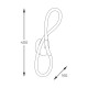 Aplica BALBO 20006W-GD Zumaline LED, Auriu, Polonia