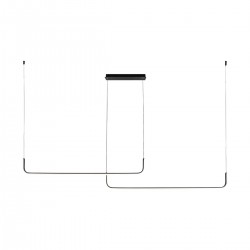 Suspensie RIKE 2023199-BK Zumaline LED, Negru, Polonia