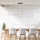 Suspensie RIKE 2023199-BK Zumaline LED, Negru, Polonia
