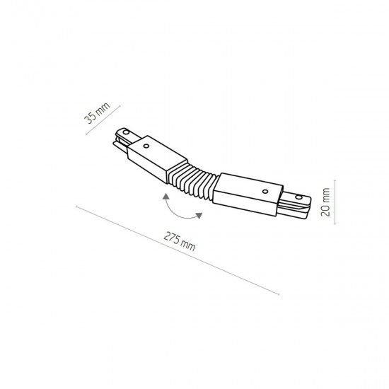 Conector Electric Sina 1 Faza Aplicat    CZNIK ELASTYCZNY BIA Y 2030 Zumaline Alb, Polonia