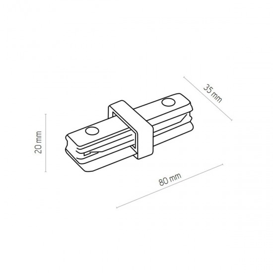 Conector Electric Sina 1 Faza Aplicat    CZNIK PROSTY CZARNY 2050 Zumaline Negru, Polonia