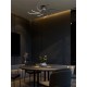 Lustra Plafon DIOGO 2200012-BK Zumaline LED, Negru, Polonia