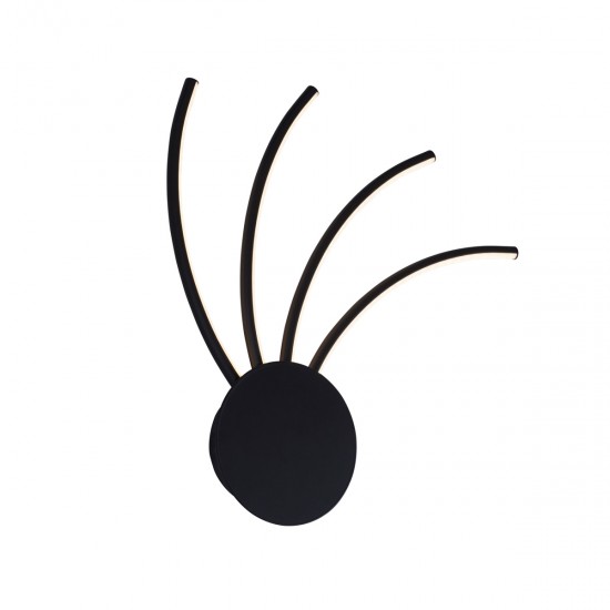 Aplica DIOGO 2200014-BK Zumaline LED, Negru, Polonia