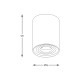 Downlight Aplicat RONDOO SL1 45519-N Zumaline GU10, Alb, Polonia