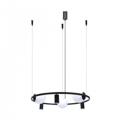 Suspensie ORBIT 5006 Zumaline E27, Negru, Polonia