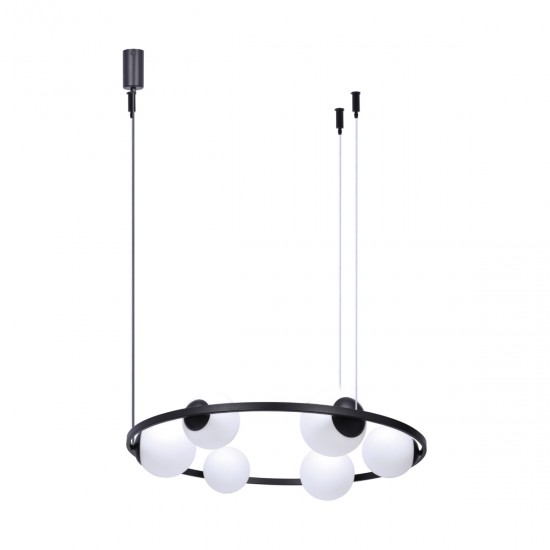 Suspensie ORBIT 5007 Zumaline E27, Negru, Polonia