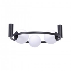 Lustra Plafon ORBIT 5008 Zumaline E27, Negru, Polonia