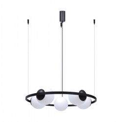 Suspensie ORBIT 5011 Zumaline E27, Negru, Polonia