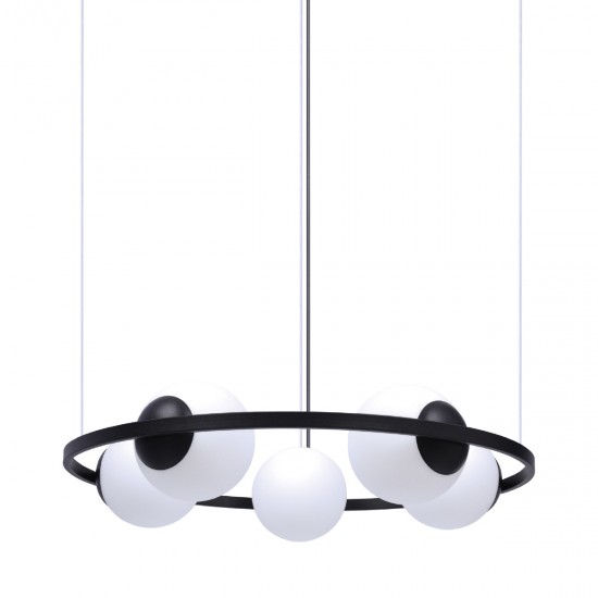 Suspensie ORBIT 5011 Zumaline E27, Negru, Polonia