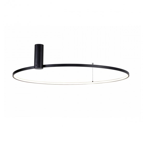 Lustra Plafon HORIK 89429-90BK Zumaline LED, Negru, Polonia