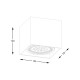 Downlight Aplicat BOX 1 ACGU10-114-N Zumaline GU10, Alb, Polonia