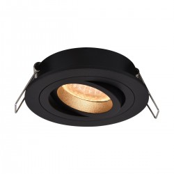 Downlight Incastrat CHUCK ARGU10-039-N Zumaline GU10, Negru, Polonia