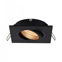 Downlight Incastrat CHUCK ARGU10-041-N Zumaline GU10, Negru, Polonia