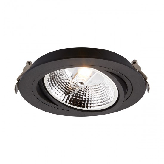 Downlight Incastrat CHUCK ARGU10-055-N Zumaline GU10, Negru, Polonia