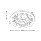 Downlight Incastrat CHUCK ARGU10-055-N Zumaline GU10, Negru, Polonia