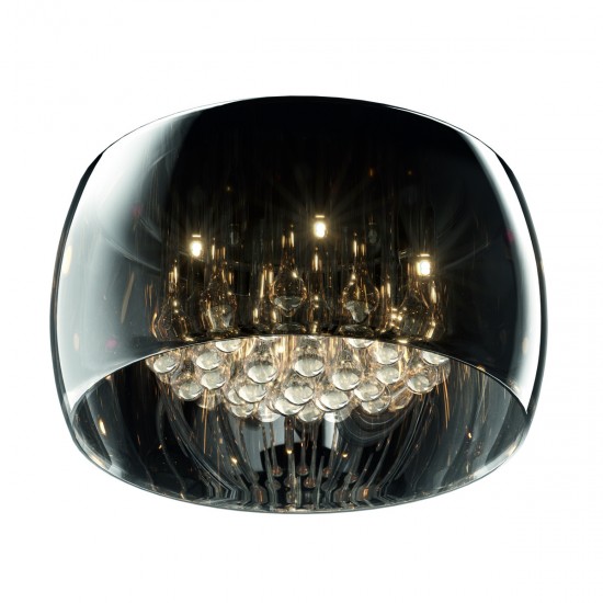 Lustra Plafon CRYSTAL C0076-05L-F4FZ Zumaline G9, Crom, Polonia