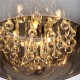 Lustra Plafon CRYSTAL C0076-05L-F4FZ Zumaline G9, Crom, Polonia