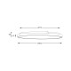 Plafoniera SIERRA CL12100010-GD Zumaline LED, Auriu, Polonia