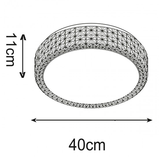 Plafoniera MOA CL15068C-D40 Zumaline LED, Alb, Polonia