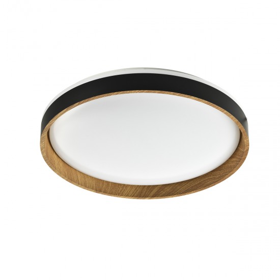 Plafoniera BOIS CL2204003-490MBWT Zumaline LED, Negru, Polonia