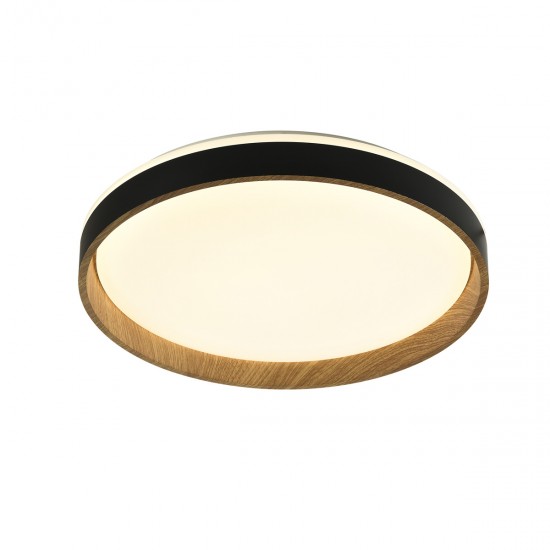 Plafoniera BOIS CL2204003-490MBWT Zumaline LED, Negru, Polonia