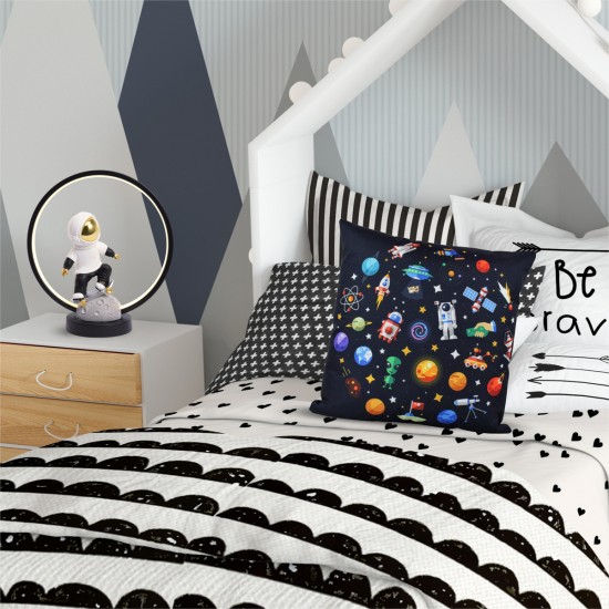 Veioza Copii ASTRONAUTA EX15S016-1 Zumaline LED, Multicolor, Polonia