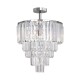 Candelabru AMEDEO FC17106/6+3+1-CHROME+CL Zumaline E14, Crom, Polonia
