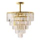 Candelabru AMEDEO FC17106/6+3+1-GOLD+CL Zumaline E14, Auriu, Polonia