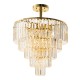 Candelabru AMEDEO FC17106/6+3+1-GOLD+CL Zumaline E14, Auriu, Polonia