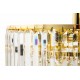 Candelabru AMEDEO FC17106/6+3+1-GOLD+CL Zumaline E14, Auriu, Polonia
