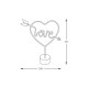 Lampa Decorativa NEON LOVE LE FM-JNL01 Zumaline LED, Rosu, Polonia