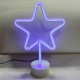 Lampa Decorativa  NEON STAR LED FM-NB20 Zumaline LED, Alb, Polonia