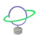 Lampa Decorativa NEON PLANET LED FM-NB21 Zumaline LED, Polonia