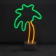 Lampa Decorativa NEON PALM TREE LED FM-NB32 Zumaline LED, Verde, Polonia