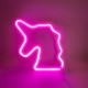 Lampa Decorativa NEON UNICORN LED FM-NL10 Zumaline LED, Roz, Polonia