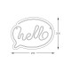 Lampa Decorativa NEON HELLO LED FM-NL41 Zumaline LED, Roz, Polonia