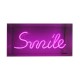 Lampa Decorativa NEON SMILE LED FM-NLB46 Zumaline LED, Roz, Polonia