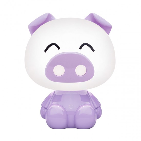 Veioza Copii PIG KDR-603B-PE Zumaline LED, Polonia