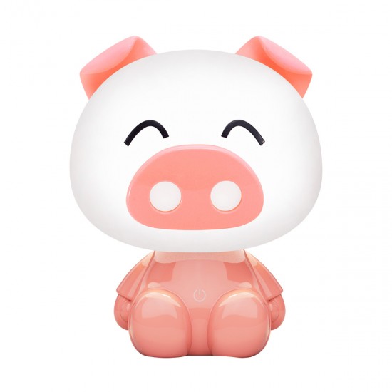 Veioza Copii PIG KDR-603B-PK Zumaline LED, Roz, Polonia