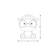 Veioza Copii SHEEP KDR-612-PK Zumaline LED, Roz, Polonia