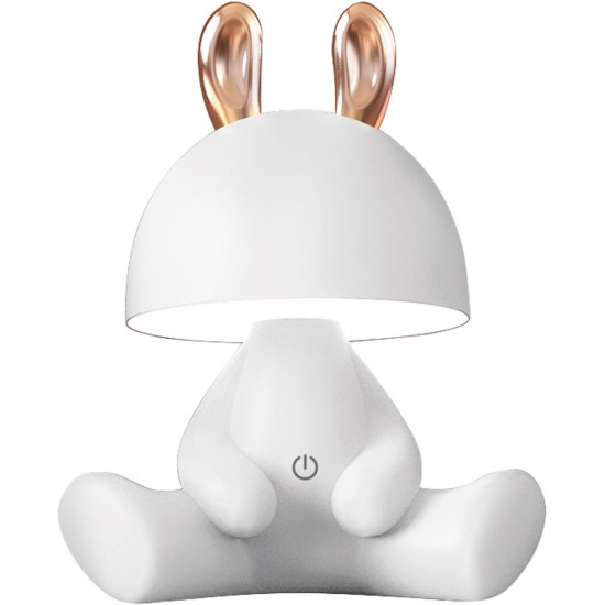 Veioza Copii BUNNY KDR-6301-WH Zumaline LED, Alb, Polonia
