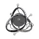 Lustra Plafon MAIA MB3481-1-3BCT Zumaline LED, Negru, Polonia
