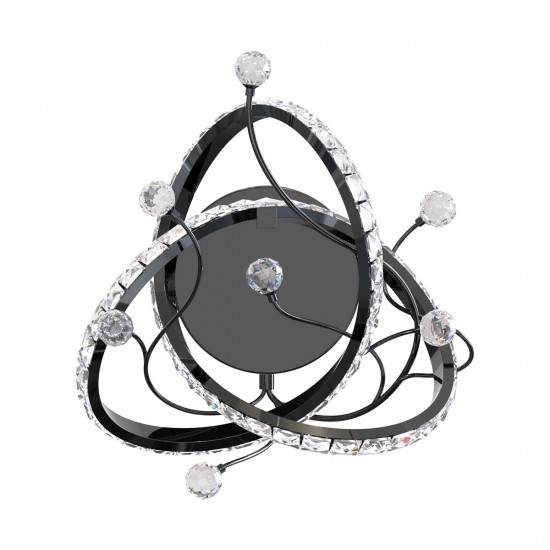 Lustra Plafon MAIA MB3481-1-3BCT Zumaline LED, Negru, Polonia