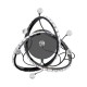 Lustra Plafon MAIA MB3481-1-3BCT Zumaline LED, Negru, Polonia