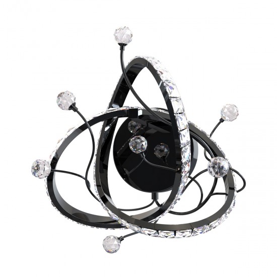 Lustra Plafon MAIA MB3481-1-3BCT Zumaline LED, Negru, Polonia