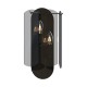 Aplica NIRA MB3523-2-EBCN Zumaline E14, Negru, Polonia