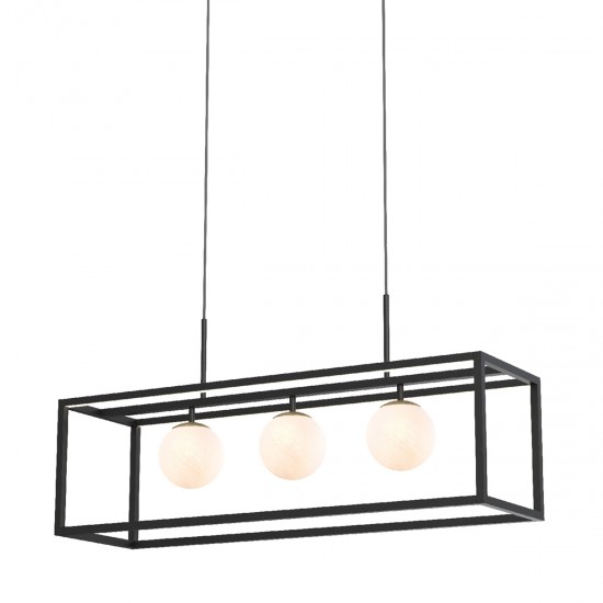 Suspensie PIRO MD3115-3-3BT Zumaline G9, Negru, Polonia