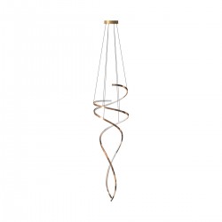 Suspensie COCO MD3127-2M-3GT Zumaline LED, Auriu, Polonia